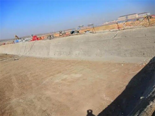 突泉高铁桩基础建设
